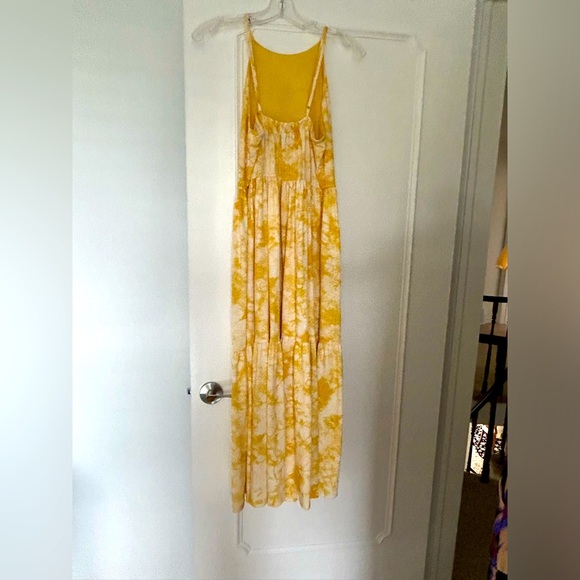 Yellow tie dye maxi dress - Picture 2 of 2